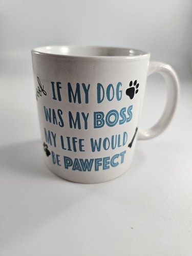 Royal Norfolk Conversation Kaffee Tee Becher, Hund, Arbeit, Boss, Tasse 14 Unzen - Bild 1 von 6