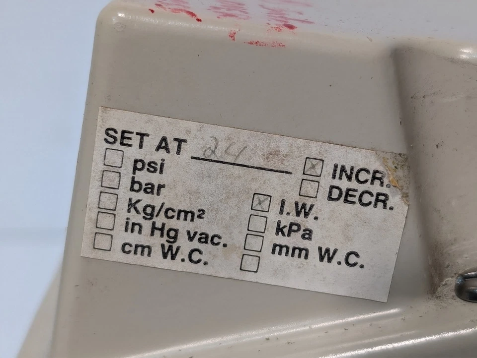 Переключатель давления передатчик Ashcroft LPDM4KKB25 20 фунтов на кв. дюйм 15 А 125/250 В переменного тока - бесплатная доставка - Изображение 3 из 4