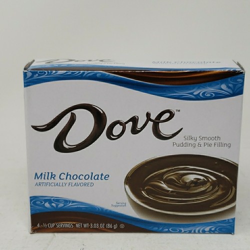 Paquete de 4 cajas de mezcla de pudín Dove chocolate oscuro leche maní mantequilla bourbon - Imagen 8 de 10