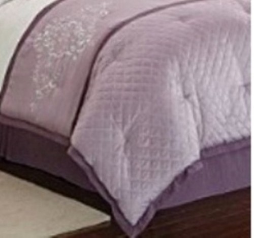 QUEEN - JCP J.C. Penney Home - Serena 10-pc Purple COMPLETE BED SET - Picture 3 of 5