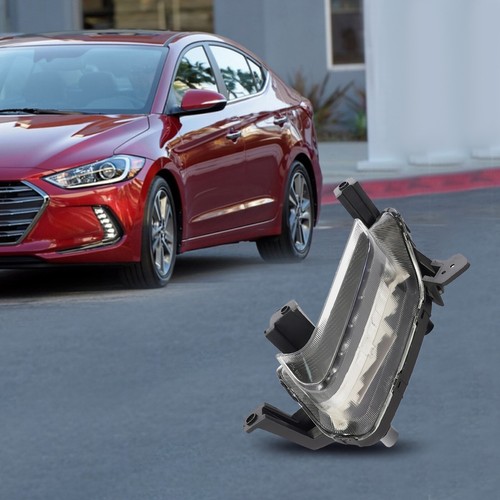 Fit for 2017-2018 Hyundai Elantra LED Fog Light Lamp Left Driver Side LH New - Picture 20 of 24