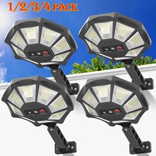 Solar Lights Outdoor 168LED Motion Sensor Flood Light Dusk to Dawn Solar Lamp