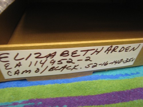 Elizabeth Arden EA114 Camo Black Eyeglass Frames 52-16-140-35V W/ Generic Case - Picture 6 of 6