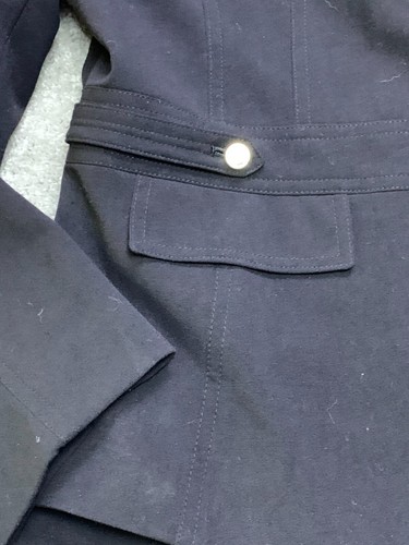 Calvin Klein Skirt Suit Women's 12 Black 2pc Blazer Skirt Office Wear Business - Picture 5 of 22