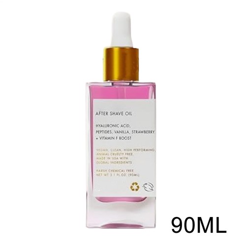 After Shave Oil Women Strawberry Vanilla After Shave Oil Soothing & Everyday - Picture 2 of 12