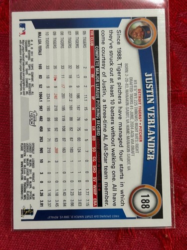 Justin Verlander Cards..Multi-Years/Sets, Choose what you want, inserts/parallel - Picture 35 of 61