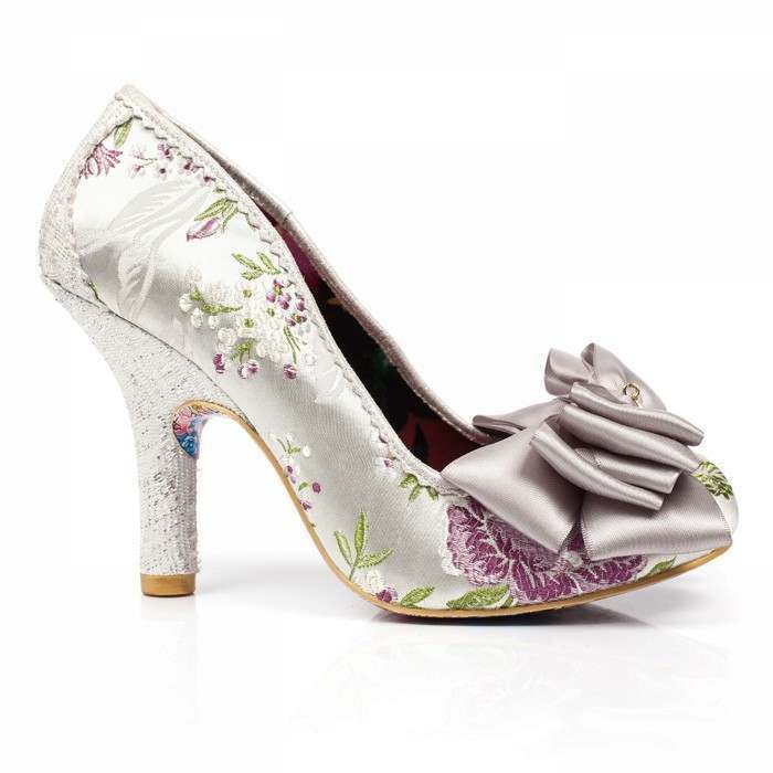 Irregular Choice Ascot Ascot Ascot Grau floral 472cd2 Irregular Choice Ascot Ascot Ascot Grau floral 472cd2