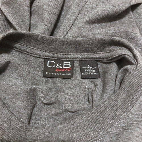 C&B Sport Dark Grey Tank Top Men L - Picture 6 of 7