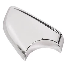 Left Driver Door Wing Mirror Lower Cover Holder Chrome For TESLA MODEL S