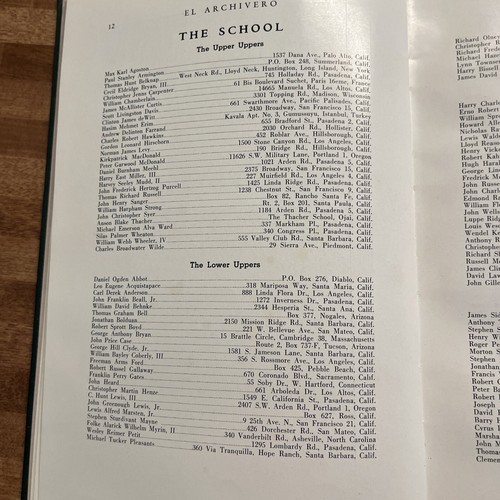 El Archivero 1958 Thacher School Yearbook - Picture 12 of 16