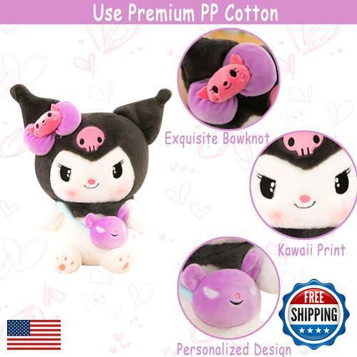 Lindo muñeco de peluche de anime de 15,7", precioso animal de peluche, anime lindo plu suave - Imagen 2 de 5