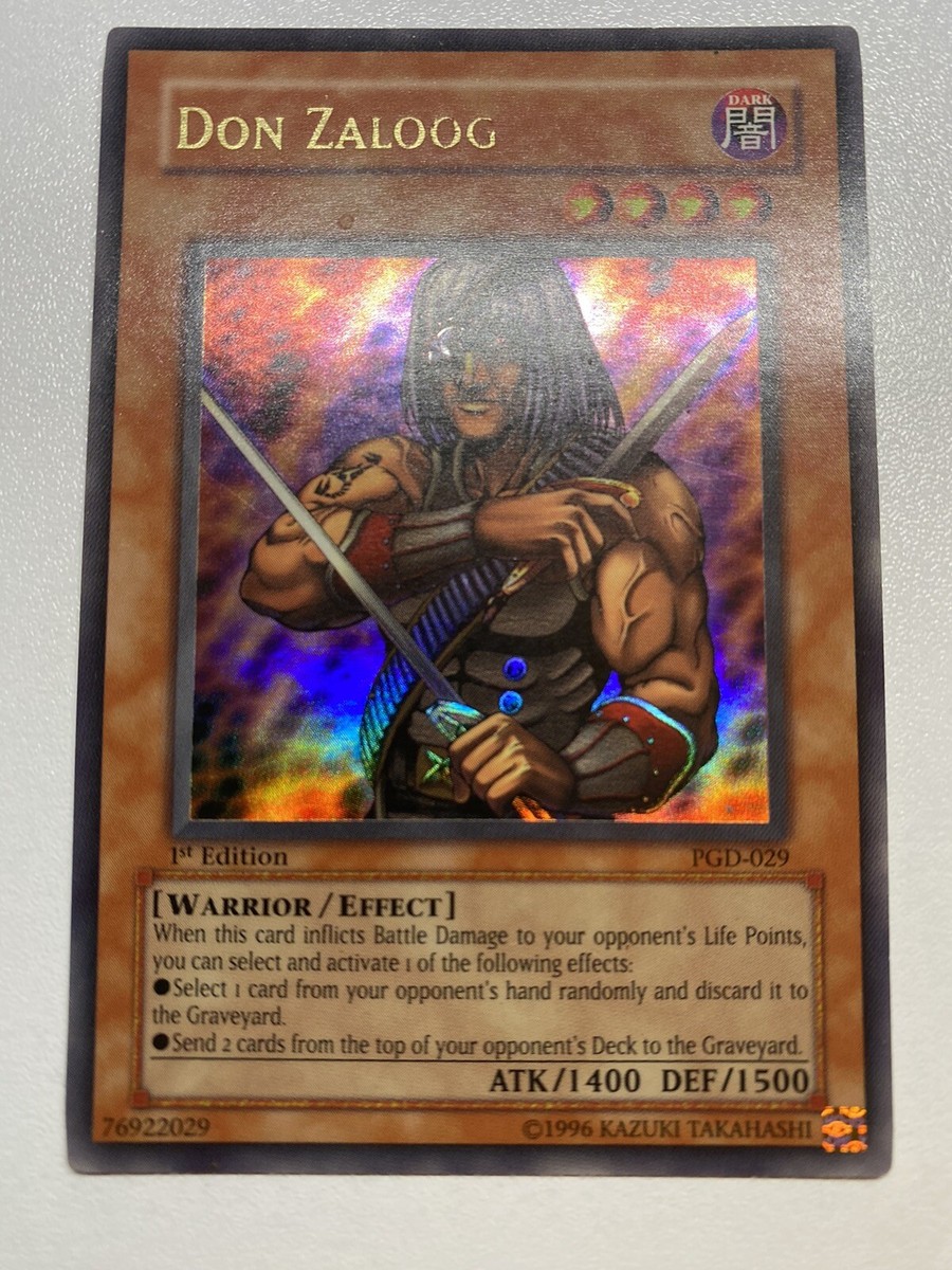 Yugioh Don Zaloog 1st Edition Ultra Rare PGD-029 HP | eBay Yugioh Don Zaloog 1st Edition Ultra Rare PGD-029 HP | eBay