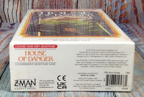 House of Danger: A Cooperative Adventure Game by Prospero Hall - NEW - DAMAGED B - Picture 6 of 7