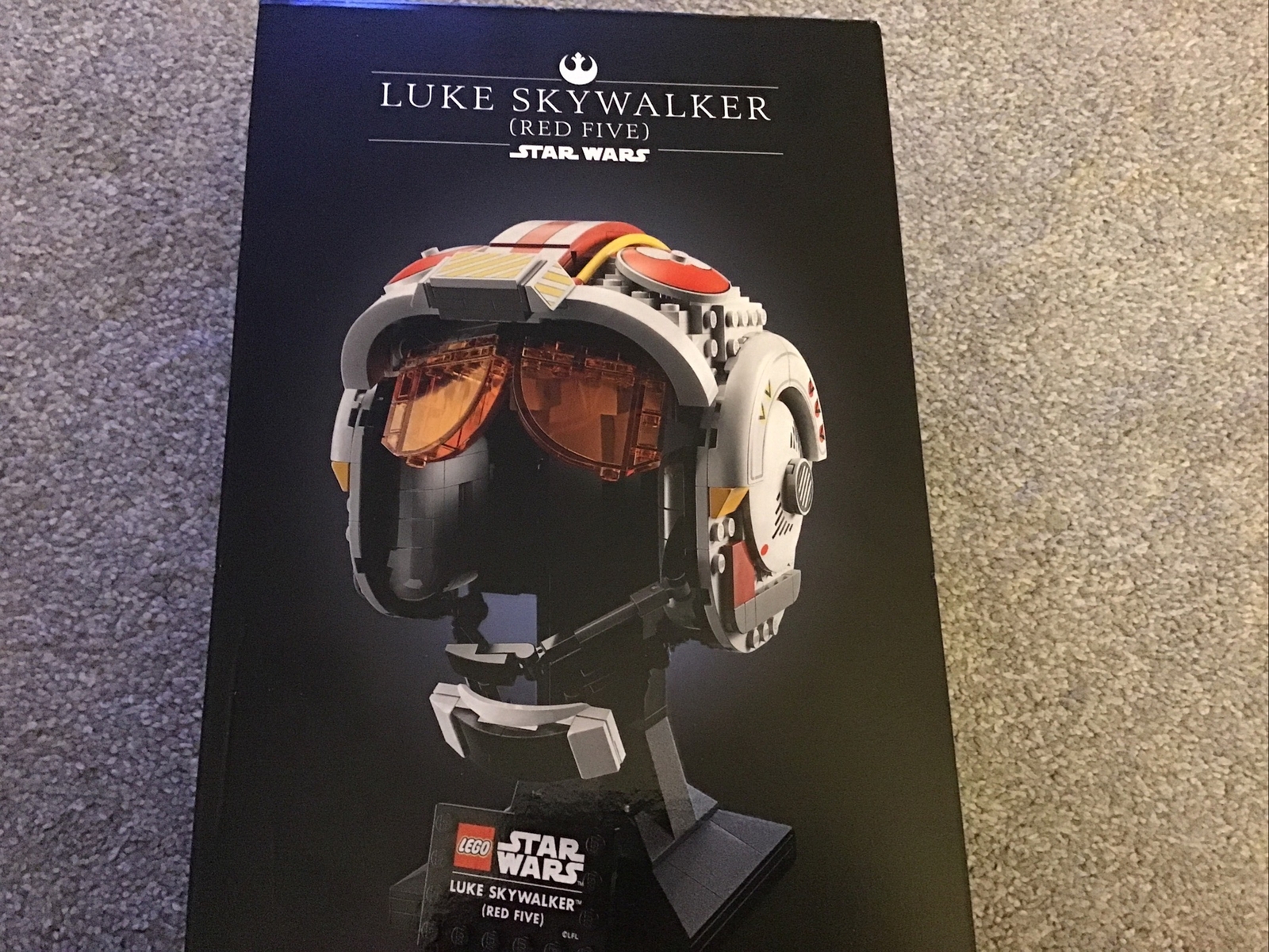 LEGO Star Wars Luke Skywalker Pilot Helmet Red Five Building Set 75327 NEW eBay