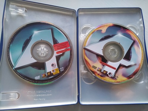 Los 4 Fantasticos + Silver Surfer Marvel Steelbook 4 x DVD Español Ingles Reg 2 - Imagen 5 de 6