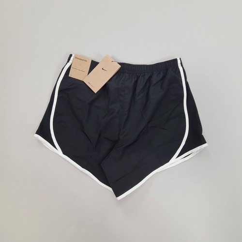 Nike Shorts Girls Large Black Tempo Running Dri-Fit Training Gym Youth Big Kids - Picture 2 of 11