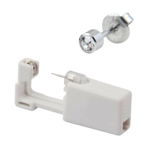 4PCS Safety Ear Piercing Kit Disposable Self Ear Piercing Gun with Ear Stud USA - Picture 6 of 12