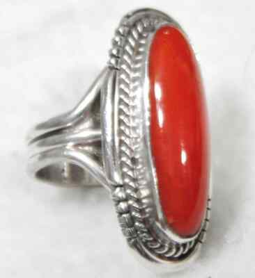 BIG HAND silver925×k18×coral×Ruby BIG HAND silver925×k18×coral×Ruby BIG HAND silver925×k18×coral