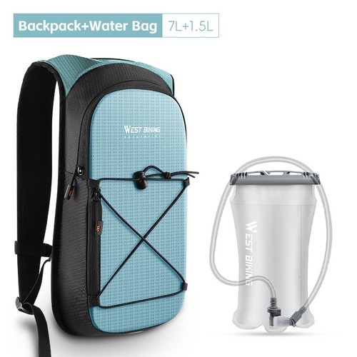 7L Trinkrucksack Pack 1,5L Wassersack Blase Radfahren Wandern Laufen Reisen - Bild 7 von 33
