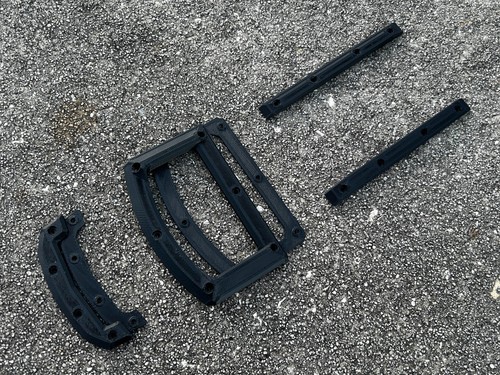 Notorious 6S Body Skid Kit (Set of 5) - Picture 4 of 9