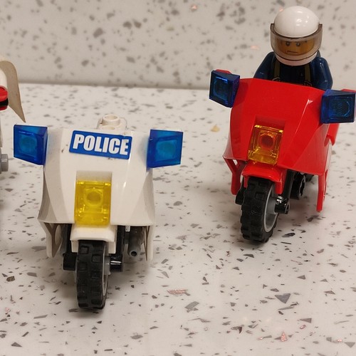 Lego City Motorbike Collection Police Etc Plus Figures - Picture 3 of 6