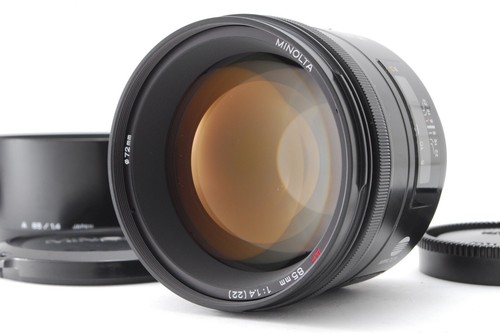 【MINT-】MINOLTA AF 85mm f/1.4 Portrait Lens For Sony A Mount From JAPAN - Picture 2 of 12