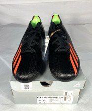 NIB Adidas X Speedportal.2 FG Soccer Cleats Black Solar Red GW8449 Mens Sz 5.5