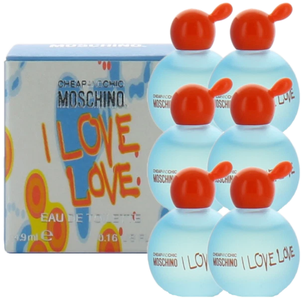 I love By Moschino For Women Combo Pack Mini EDT Perfume Spl .96
