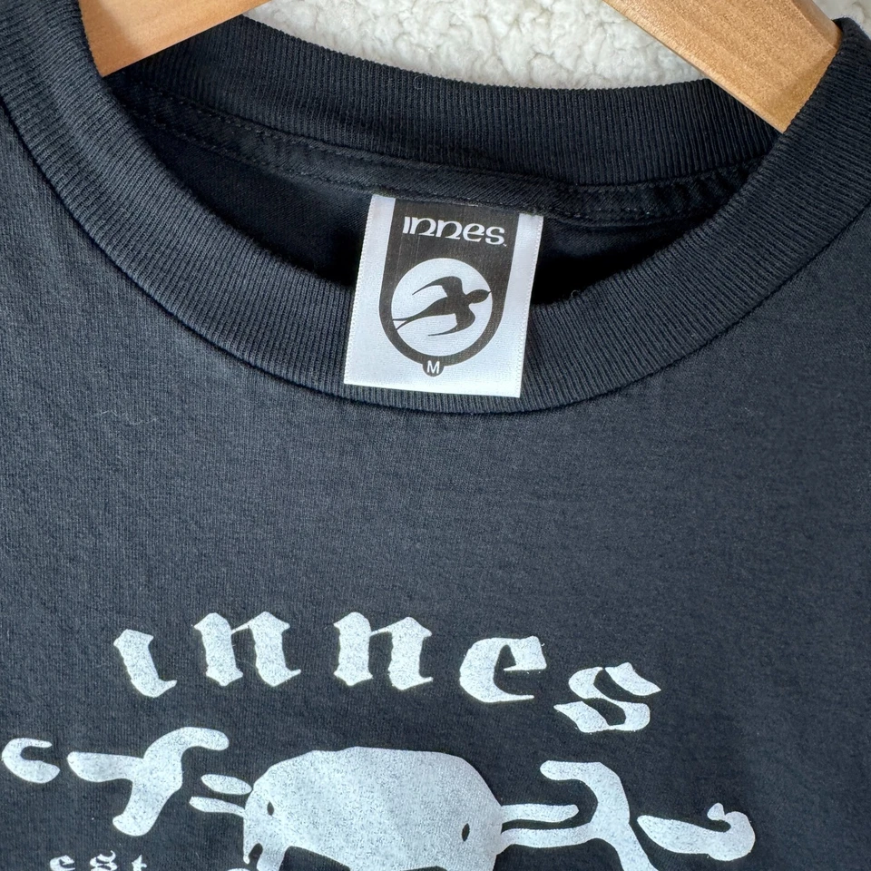 Camiseta De Colección Innes Skull Sword Skateboard Logo 1996 Skate Jamie Thomas Años 90 Talla M Foto 3 de 4