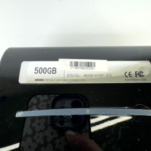 SimpleTech 96300-41001-013 External Hard Drive Disk Black 500GB USB w/ Adapter - Picture 6 of 7