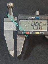 10 SMALL METAL BASEBALL CHARMS BEADS FOR ARTS AND CRAFTS READ