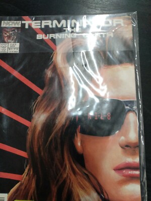 Terminator, The Burning Earth, #2, NOW Comics, 1990.sparky