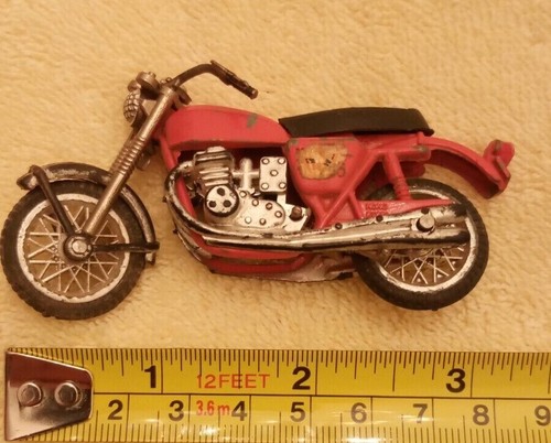 Vintage 1970s Motorcycle Orange Hong Kong - Picture 3 of 4