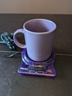 Electric Heated Coffee Mug Cup Set with Warmer Heating Pad for Office Home