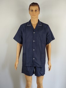 scuro da Taip shirt uomo Corto Colore taglia L Julipet T Pajamas di blu Luxury fBn6OZ
