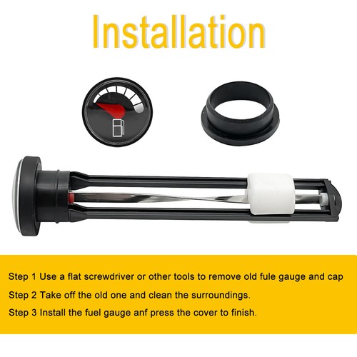 Fuel Gauge for Arctic Cat ATV 250 300 375 400 500 2001-2006 0570-086 0470-444 - Picture 3 of 8