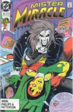 MISTER MIRACLE (Vol. 2) #13 F/VF,  Direct DC Comics 1990 Stock Image