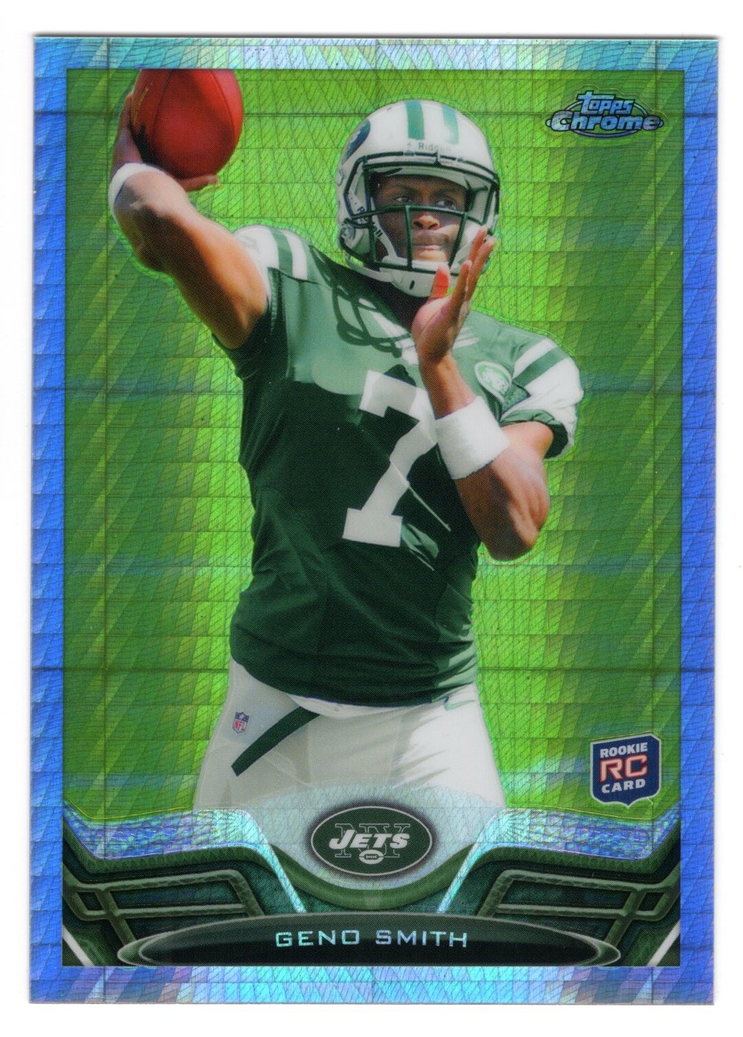 2013 TOPPS CHROME PRISM REFRACTOR GENO SMITH RC #21 **NM-MT** SERIAL #136/260
