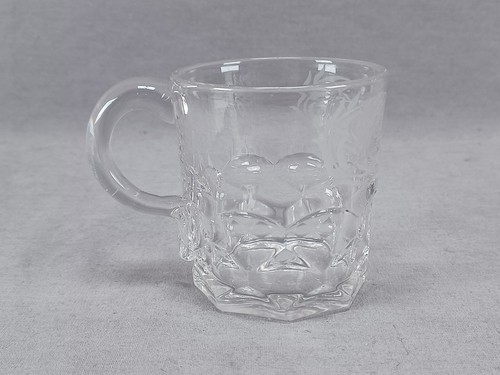 EAPG Lyon & Co 3 New York Honeycomb Engraved Brook Flint Glass Mug Circa 1860s - Picture 3 of 12