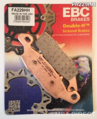 EBC Sintered FRONT Disc Brake Pads (1 Set) Fits KAWASAKI ER5 (2001 to 2007) - Picture 1 of 2