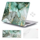 iCasso Compatible with MacBook Air 13 inch Case (Turquoise Marble) OPEN BOX