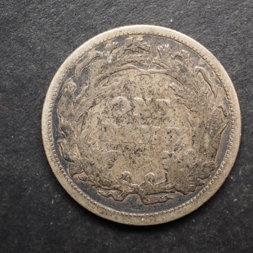 1882 **P**SEATED LIBERTY SILVER DIME **NICE COIN!** - FREE SHIPPING! M4780 - Picture 2 of 2
