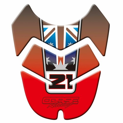 3D Fuel Tank Pad Protector Sticker Gel Pad For Ducati Hypermotard 796 1100 07-12 - Picture 8 of 8