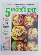 Taste of Home 5 Ingredient Recipes October 2022 Magazine 30 Minute Meals Save