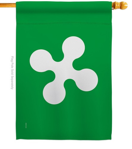 Bandera Jardín Lombardía Regional Italia Regiones Decorativo Regalo Patio Casa Bandera - Imagen 3 de 19