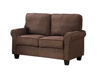 Kings Brand Furniture Chocolate Microfiber Fabric Loveseat on sale Kings Brand Furniture Chocolate Microfiber Fabric Loveseat on sale