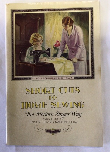 Singer Sewing Library 1930 Drapes Dresses Childrens Short Cuts To Sewing 4 Books - Picture 6 of 15