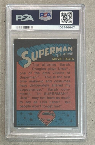 1978 Superman Superman Leaps Into Action PSA 8 Newly Graded Pop 4 only 3 Higher - Picture 2 of 2