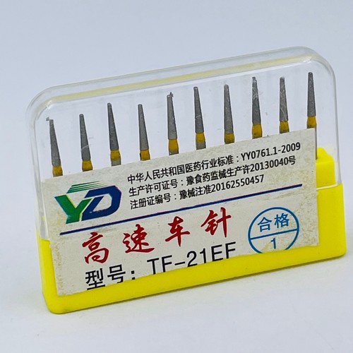 TF-21EF Dental Zahn Diamant Bohrer Bohrer FG 1,6 MM für High Speed Handstück - Bild 4 von 12