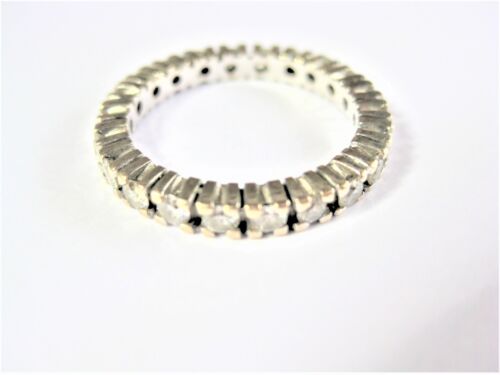Memory Ring Weißgold 750 mit Brillanten, 3,21 g - Bild 2 von 2